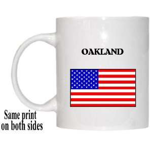  US Flag   Oakland, California (CA) Mug 
