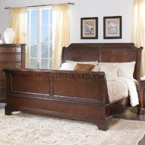  Peninsula Sleigh Bed (California King) by Samuel Lawrence 