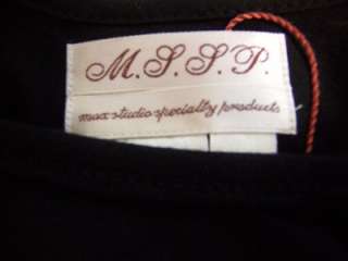 MAX STUDIO MSSP Black Knit Scoop Neck Long Sleeve Dress 2X NWT  