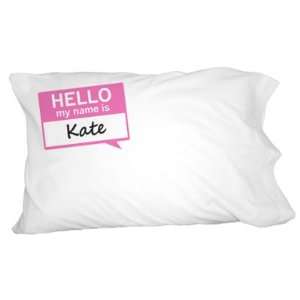 Kate Hello My Name Is Novelty Bedding Pillowcase Pillow Case  