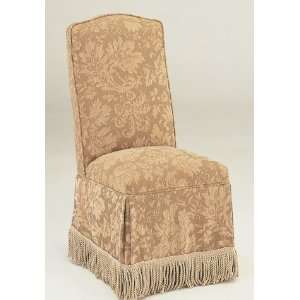  Powell Camel Back Parsons Chair with Straight Skirt in 