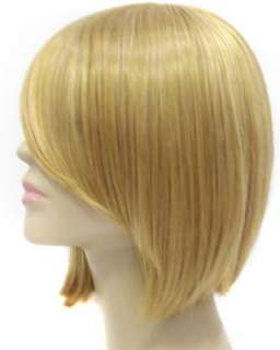 Blonde Medium Straight Full Lace Wig(FWG0448)  