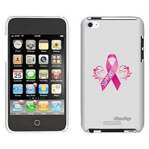  Pink Ribbon Support on iPod Touch 4 Gumdrop Air Shell Case 