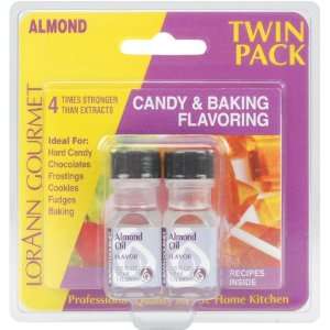  .125oz Candy & Baking Flavor Oil 2PK/Almond