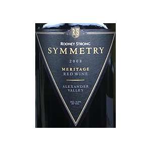  2008 Rodney Strong Symmetry 750ml Grocery & Gourmet Food