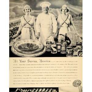   Ductillite Soup Canners Chefs   Original Print Ad
