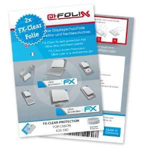 com 2 x atFoliX FX Clear Invisible screen protector for Canon EOS 30D 