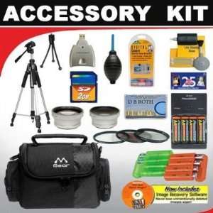  Deluxe Accessory kit for Canon PowerShot Pro Series S3IS 