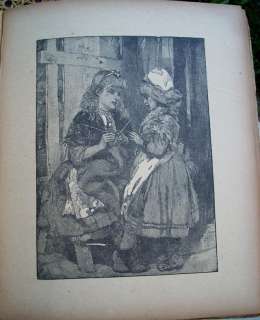 Antique Victorian CHILDRENS GREAT BIG STORY BOOK 1897  