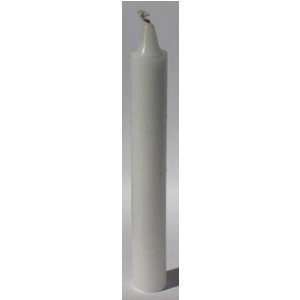 White 6 Taper Candles
