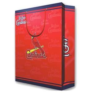 St. Louis Cardinals Large Holiday Gift Shopping Bag  