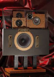   DQ 10 5 Way Hi Fi Speakers DQ10 Mirrored Pair Original Boxes & Stands