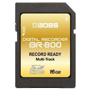  16GB Boss Roland BR 800 SDHC Memory Card Upgrade Musical 