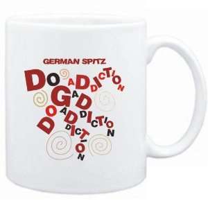  Mug White  German Spitz DOG ADDICTION  Dogs