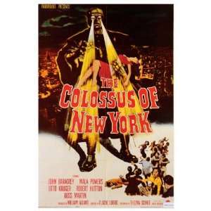 The Colossus of New York (1958) 27 x 40 Movie Poster Style A  