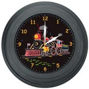  Electro Motion   Train Wall Clock