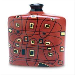  Abstract Tribal Vase (1 EA)