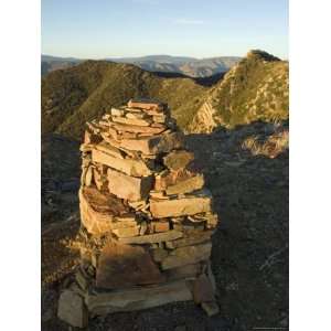  Rock Cairn on Topatopa Bluff in the Sespe Wilderness 
