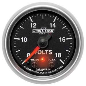  Sport Comp PC; Voltmeter Gauge Automotive