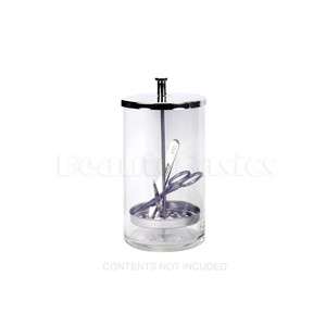 Disinfectant Glass Jar Immersion Sterilizer Jar, 6.  JB2011  
