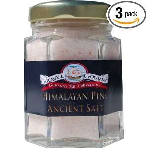 Caravel Gourmet Salt Fine, Himalayan Pink Ancient, 5.7 Ounce (Pack of 