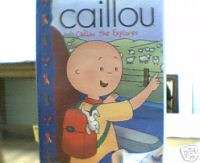 Caillou   Caillou the Explorer (2001, VHS)  