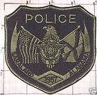 ALABAMA, CITY OF SARALAND POLICE SUBDUED PATCH
