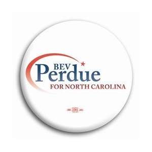  Bev Perdue for Governor Button   2 1/4 (North Carolina 
