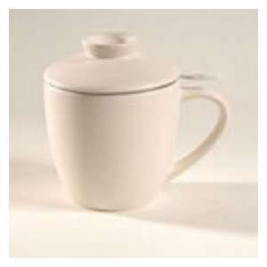 Tremain TSMIVMT Tea Steeping Mug   Ivory Matte with White Interior 