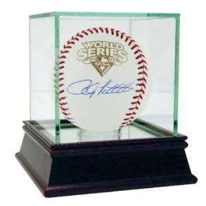  Andy Pettitte Autographed Baseball   2009 World Series 