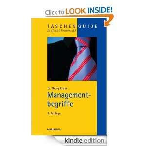 Managementbegriffe TaschenGuide (German Edition) Georg Kraus  