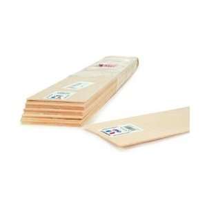  Midwest Products Basswood 24 Sheet 1/4X3 B4306; 10 