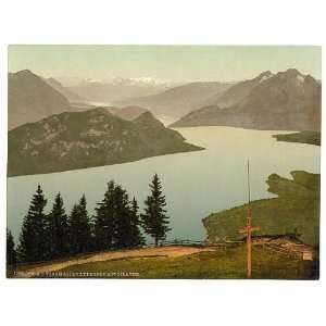   Reprint of From Rigi Kanzell, Pilatus, Switzerland