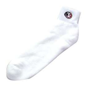  Florida State Seminoles White (911) 10 13 Ankle Socks 