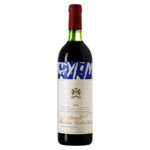  1976 Mouton Rothschild 750ml Grocery & Gourmet Food