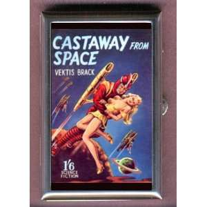  CASTAWAY FROM SPACE PIN UP Coin, Mint or Pill Box Made in 