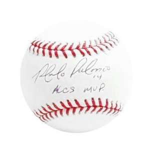  Placido Polanco Autographed MLB Baseball with ALCS MVP 