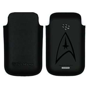  Star Trek Command Insignia on BlackBerry Leather Pocket 