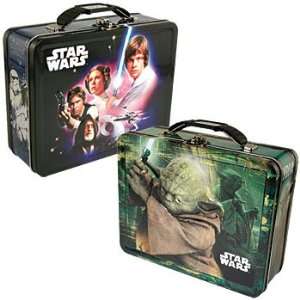  Star Wars Yoda Luke Leia Han Lunch Box (Set of 2 