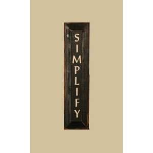    SaltBox Gifts SK519SV Simplify Vertical Sign Patio, Lawn & Garden