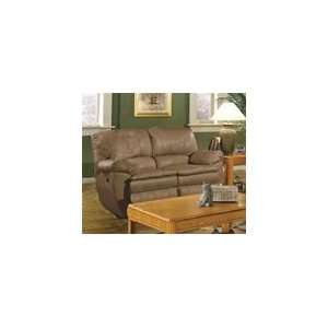   Love Seat in Smoke Color Leather by Catnapper   4122