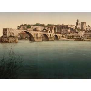  St. Benezech (i.e., Saint Bnxet), bridge, Avignon,Provence 