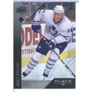 2009 /10 Upper Deck Black Diamond Hockey # 57 Matt Stajan Maple Leafs 