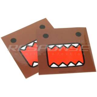 Domo Kun Stickers Decals S NHK TV Japan Mascot GENUINE  