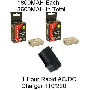   Hour Rapid AC/DC 110/220V Replacement Charger LC E5 / CBC E5 for Canon