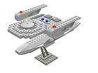 Startrek Star ship USS Grissom instructions trek Lego