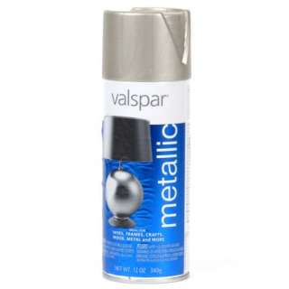 Cans of Valspar Metallic Spray Paint BRUSHED NICKEL  