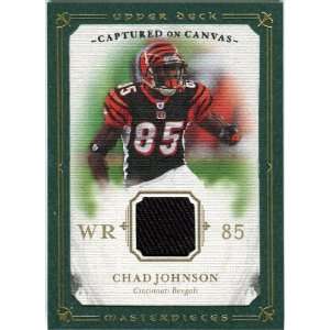   Captured on Canvas Jerseys #CC8 Chad Johnson Sports Collectibles
