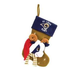 SC Sports St. Louis Rams Baby Mascot Stocking  Sports 