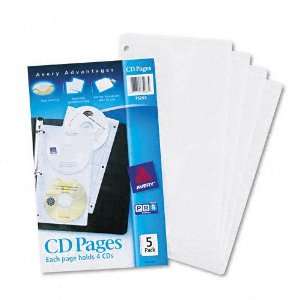 Products   Avery   Two Sided CD Organizer Sheets for Three Ring Binder 